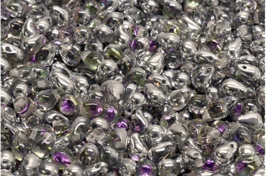 Drop Beads, Crystal 26536 (00030-26536), Glass, Czech Republic