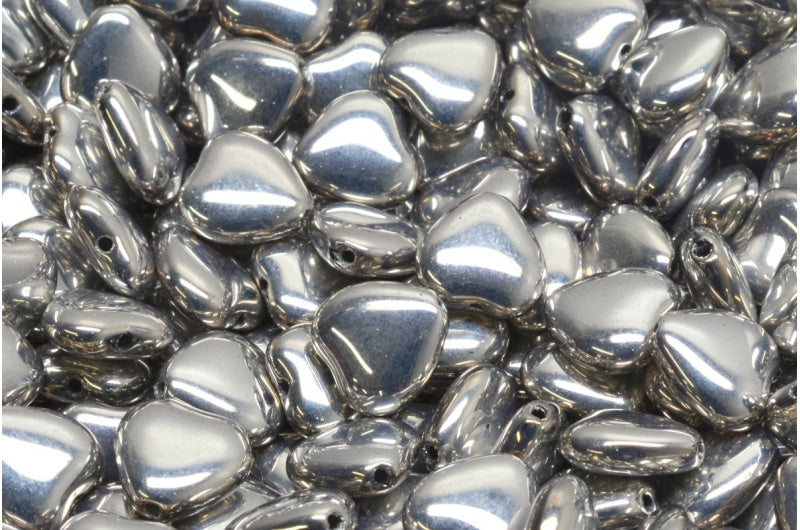 ハートビーズ、クリスタル 27003 (00030-27003)、ガラス、チェコ共和国