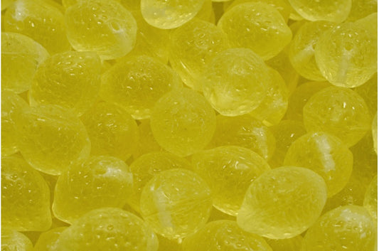 Lemon Beads, Transparent Yellow (80120), Glass, Czech Republic