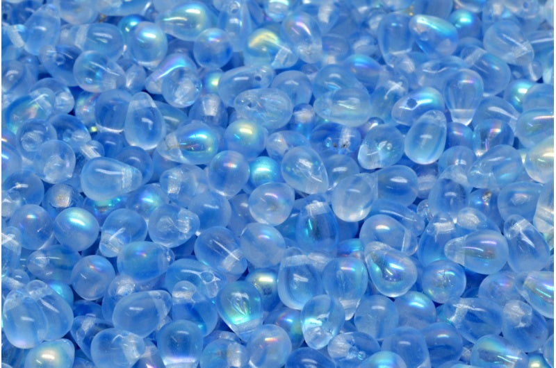 ドロップビーズ、R3390 Ab（R3390-28701）、ガラス、チェコ共和国