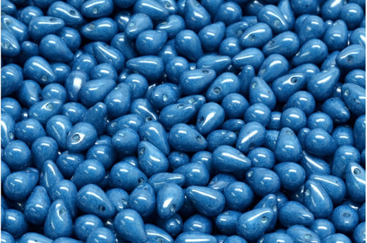 ドロップビーズ、ホワイトオパール 32126 (02020-32126)、ガラス、チェコ共和国