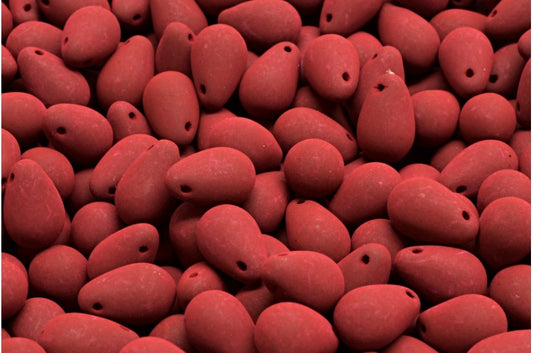 ドロップビーズ、ホワイト 29528 (02010-29528)、ガラス、チェコ共和国