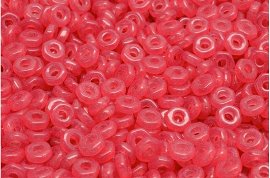 Hex Nut Beads, Crystal 20007 (00030-20007), Glass, Czech Republic