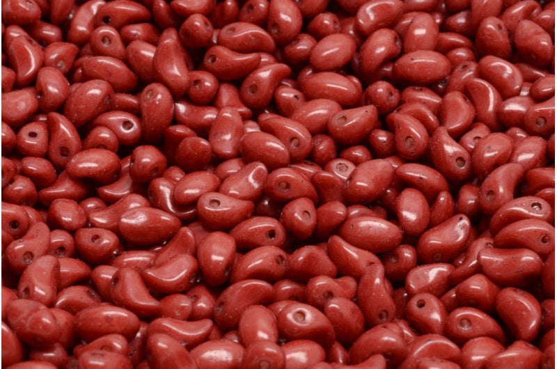 リリーペタルビーズ、ホワイトオパール 34260 (02020-34260)、ガラス、チェコ共和国