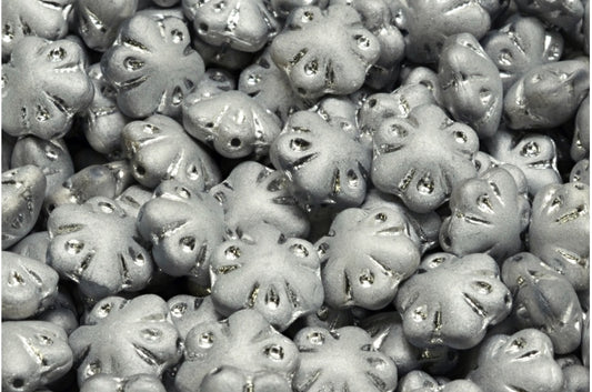 民间传说花珠，水晶哑光银 (00030-84100-27000)，玻璃，捷克共和国