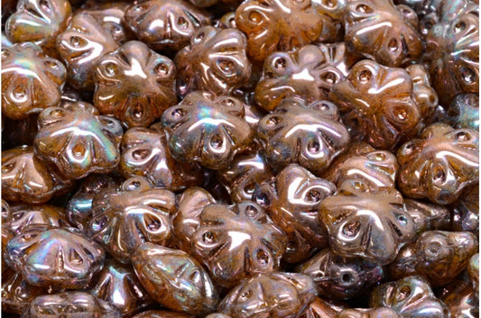 民间传说花珠，橙色星云 (R0912-15001)，玻璃，捷克共和国