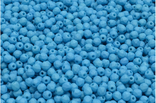 ファセット加工ビーズ ラウンド ホワイト 29576 (02010-29576)、ボヘミアクリスタルガラス、チェコ共和国