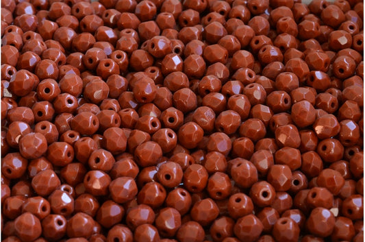 ファイアポリッシュファセットビーズラウンド、13630（13630）、ボヘミアクリスタルガラス、チェコ共和国