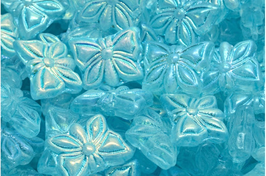 蝴蝶珠，水晶 Ab 34308 (00030-28701-34308)，玻璃，捷克共和国