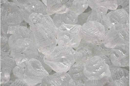 ミュレックスシェルビーズ、クリスタルマット（00030-84100）、ガラス、チェコ共和国