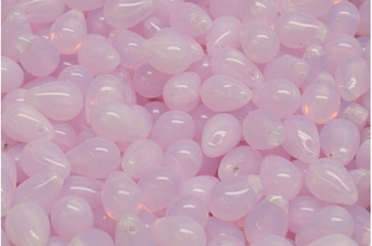 Drop Beads, Opal Pink (71200), Glass, Czech Republic