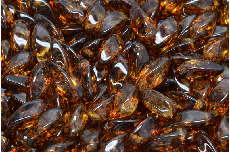 Twist Beads, Crystal Stain Strong (00030-86805), Glass, Czech Republic