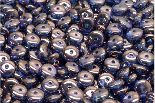 Space Disk Beads, Crystal Purple (00030-15726), Glas, Tschechische Republik