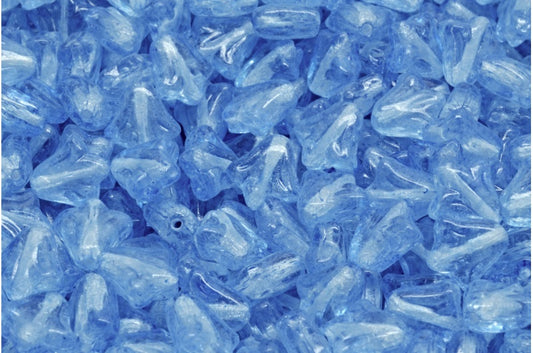 Lily Flower Beads Crystal 34307 (00030-34307), Glass, Czech Republic