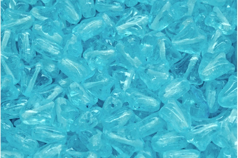 Lily Flower Beads Crystal 34308 (00030-34308), Glass, Czech Republic