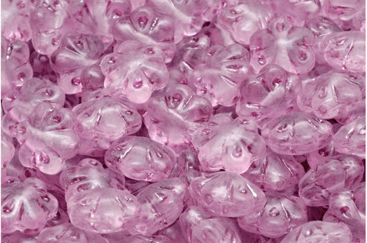 Folklore Flower Beads Crystal Matte 34306 (00030-84100-34306), Glass, Czech Republic