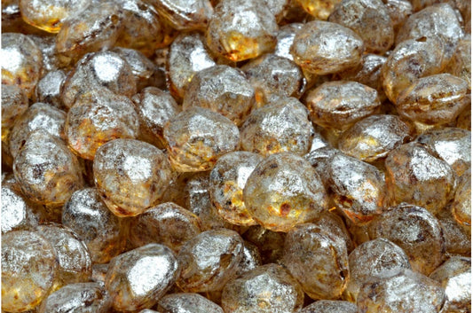 Briolette Beads Crystal Travertin 34301 (00030-86800-34301), Glass, Czech Republic