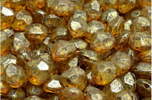 Briolette Beads Crystal Travertin 34302 (00030-86800-34302), Glass, Czech Republic
