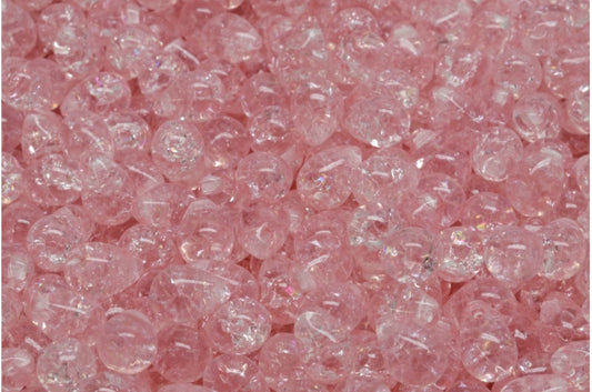 Teardrop beads, Crystal Cracked 34304 (00030-85500-34304), Glass, Czech Republic