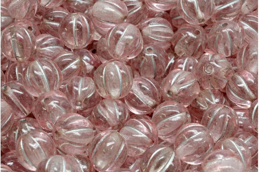 メロンビーズ、クリスタルシルバーライン 34304 (00030-54301-34304)、ガラス、チェコ共和国