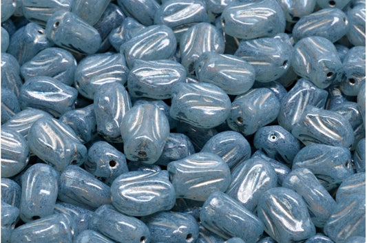 Mini Tulip Beads, Crystal Silver Lined 20016 (00030-54301-20016), Glass, Czech Republic