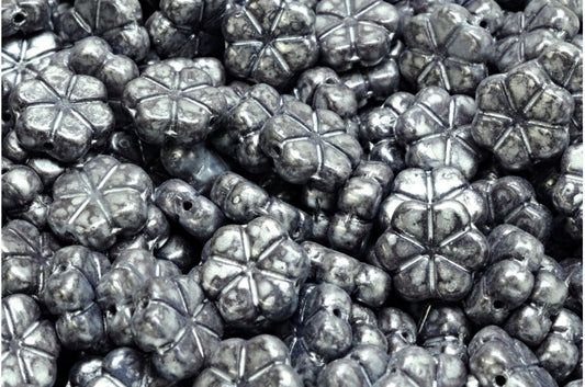 ガーランドフラワービーズ、R2323 86700 (R2323-86700)、ガラス、チェコ共和国