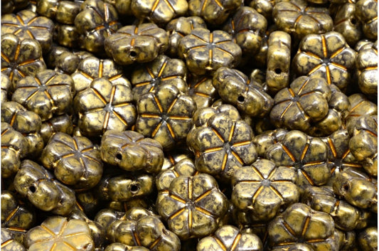 Garland Flower Beads, R2323 86720 (R2323-86720), Glass, Czech Republic