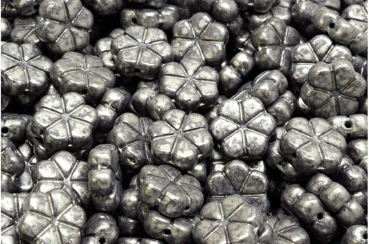 ガーランドフラワービーズ、R2323 86790 (R2323-86790)、ガラス、チェコ共和国