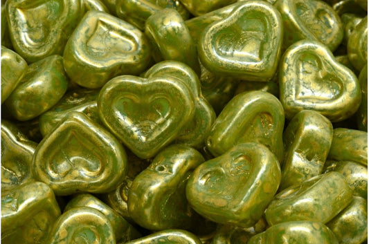Heart with Heart Beads, 51111 86720 (51111-86720), Glass, Czech Republic
