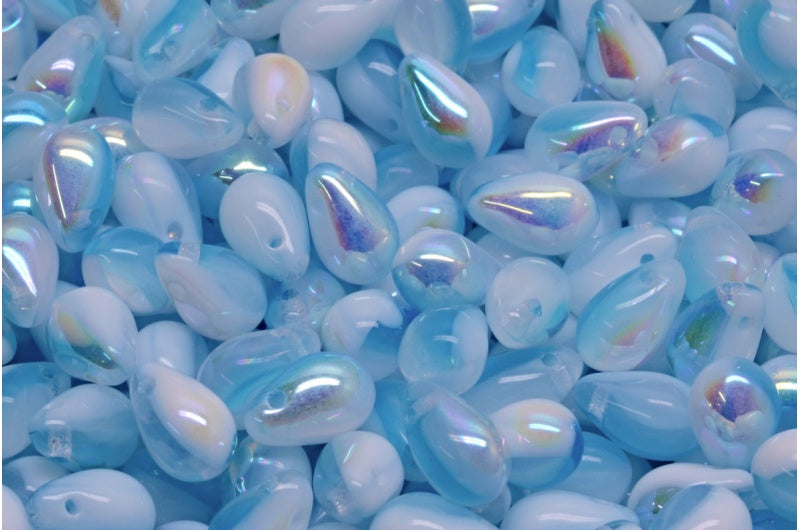 ドロップビーズ、R0162 Ab (R0162-28701)、ガラス、チェコ共和国