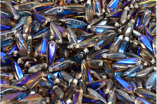 Dagger Beads, Crystal 29901 (00030-29901), Glass, Czech Republic
