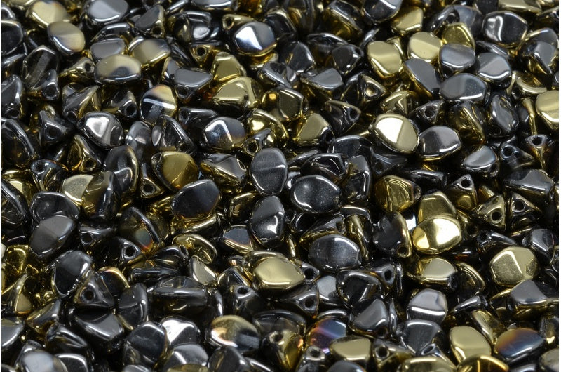 Pinch Beads, Crystal 98547 (00030-98547), Glass, Czech Republic