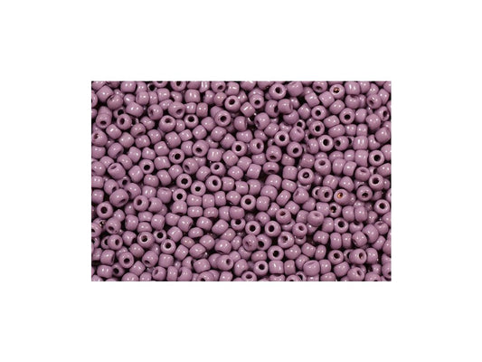 Rocailles Seed Beads Preciosa Ornela Purple Glass Czech Republic