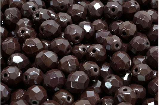 ファイアポリッシュファセットビーズラウンド、13530（13530）、ボヘミアクリスタルガラス、チェコ共和国