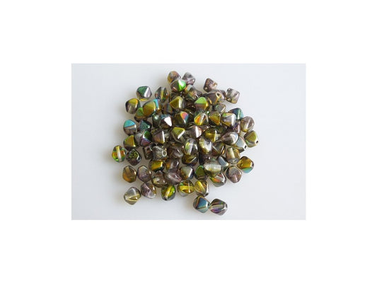 Bicone Lucern Pressed Beads 00030/48308 Glass Czech Republic
