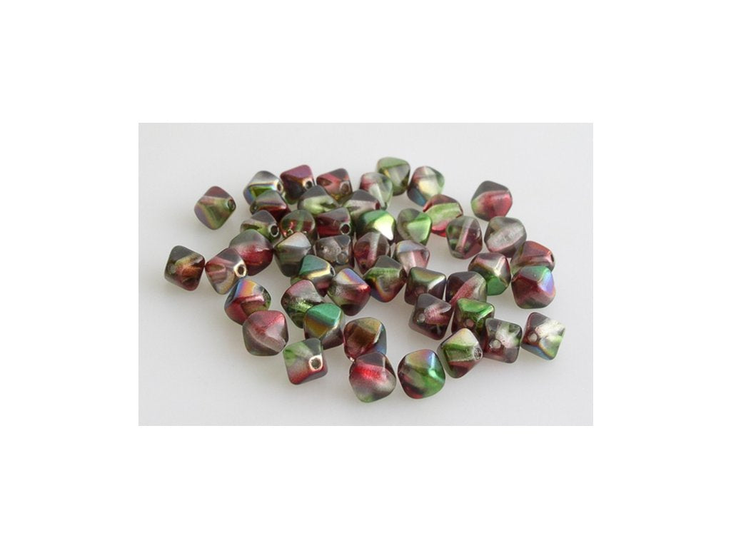 Bicone Lucern Pressed Beads 00030/48317 Glass Czech Republic