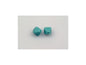 Bicone Lucern Pressed Beads Turquoise Glass Czech Republic