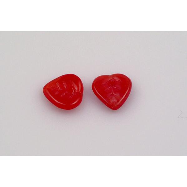 Heart Leaf Beads 9 mm, color: 97022, Bohemia Crystal Glass, Czechia 11100074