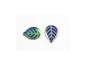 Drop Leaf Beads 50020/28701 Glass Czech Republic