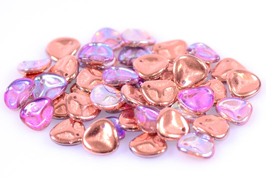 Rose Petal Beads 8 x 7 mm, Crystal 98533 (30-98533), Bohemia Crystal Glass, Czechia 11100077