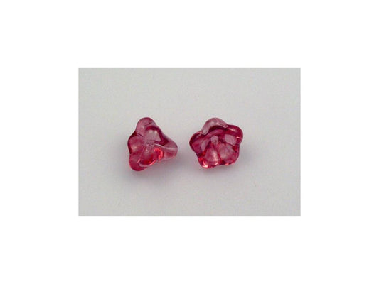 Flower Bell Beads 00030/48678 Glass Czech Republic