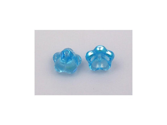 Flower Bell Beads 60010/28701 Glass Czech Republic