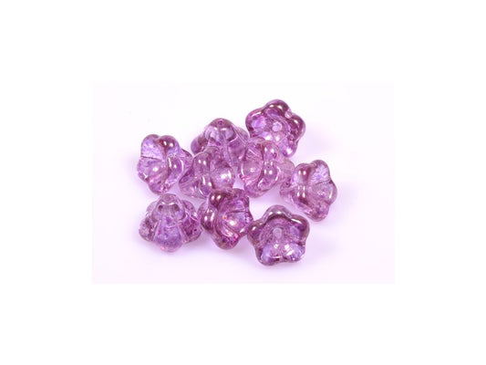 Flower Bell Beads 00030/15423 Glass Czech Republic