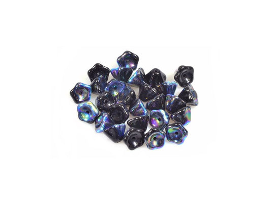 Flower Bell Beads 23980/28701 Glass Czech Republic