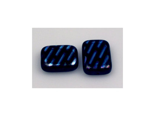 Flat Rectangle Beads 23980/287098 Glass Czech Republic