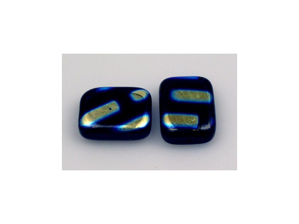 Flat Rectangle Beads 23980/287099 Glass Czech Republic