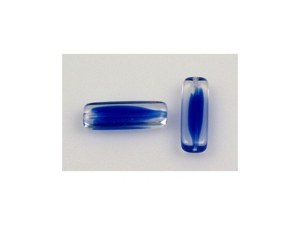 Flat Rectangle Beads 37008 Glass Czech Republic