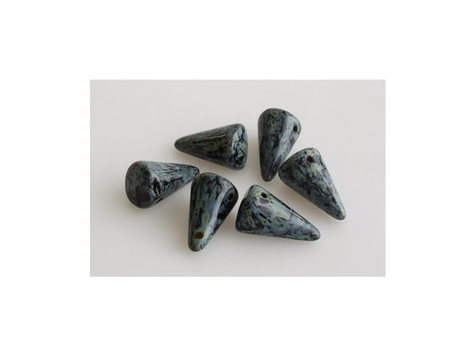Spike Thorn Beads 23980/86805 Glass Czech Republic