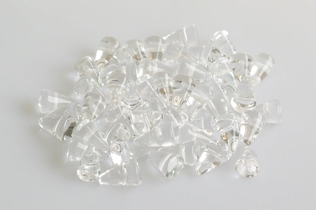 Spike Thorn Beads 5 x 8 mm, Crystal (30), Bohemia Crystal Glass, Czechia 11101321