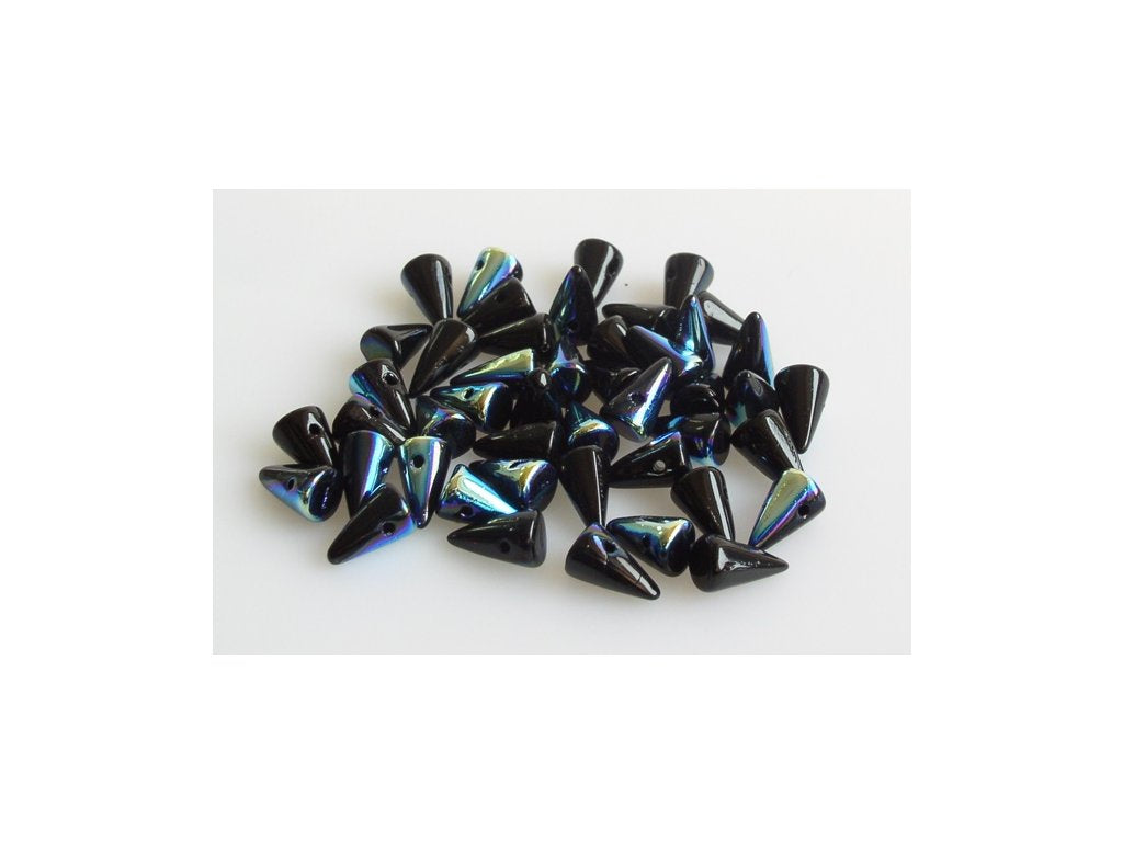 Spike Thorn Beads 23980/28701 Glass Czech Republic